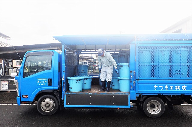 ごみ収集活動　さつま町　土木　解体　リサイクル　株式会社薩摩工務店