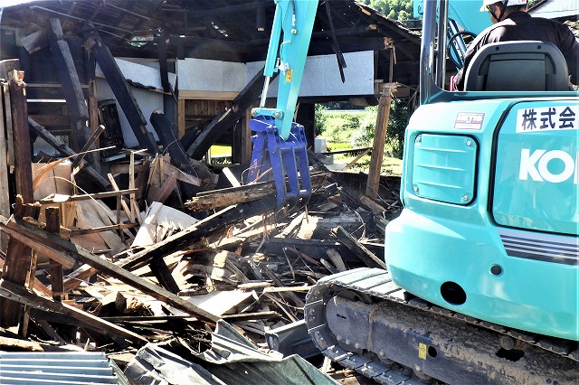 解体　さつま町　土木　解体　リサイクル　株式会社薩摩工務店